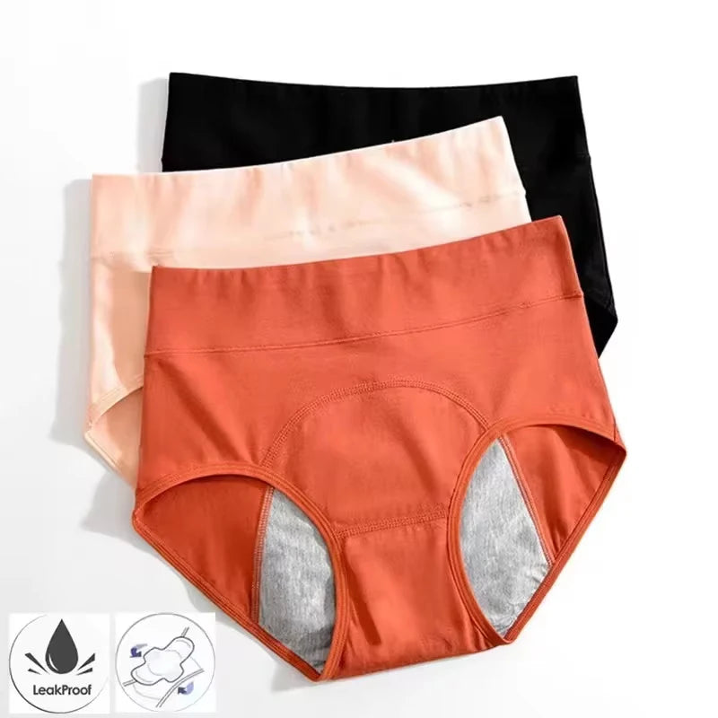 Cotton Menstrual Panties High Waist Period Underwear Leak Proof Mensruation Briefs The Clothing Company Sydney