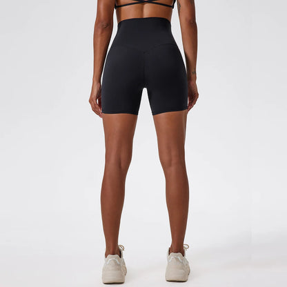 Yoga Clothing Push Up Gym Shorts Womens High Waist Sports Leggings Workout Cycling Shorts - The Clothing Company Sydney