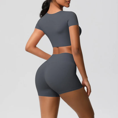 2 Piece Workout Sportswear Womens Active Wear Sports Tank Top Gym Workout Activewear Set The Clothing Company Sydney