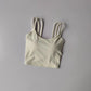 Women's Sports Bras Fitness Top Lingerie, Push Up Fixed Pad Yoga Bra Knotted Back Running Vest Gym Tops The Clothing Company Sydney