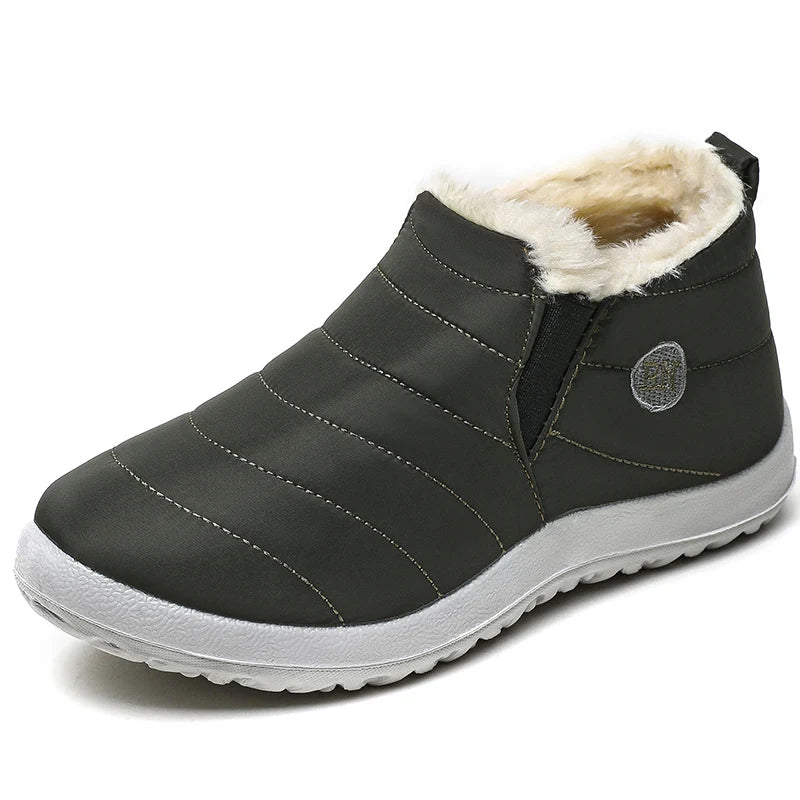 Men's Winter Snow Slip On Anke High Boots The Clothing Company Sydney