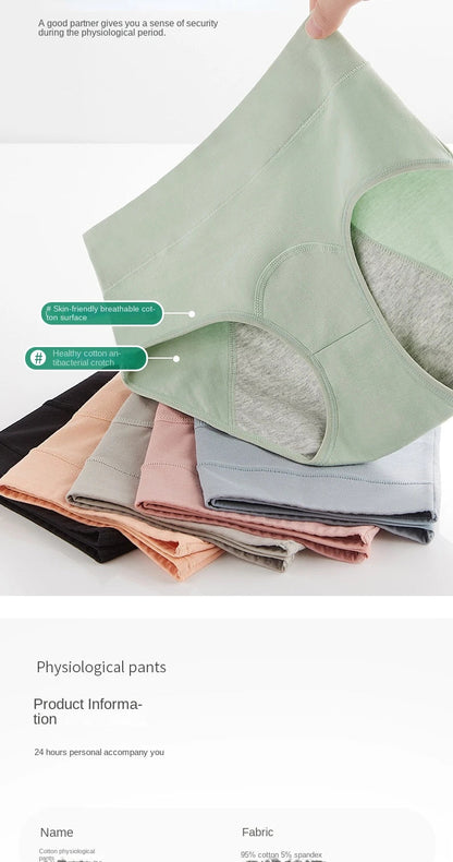 Menstruation Cotton Menstrual Panties High Waist Period Underwear Leak Proof Briefs The Clothing Company Sydney
