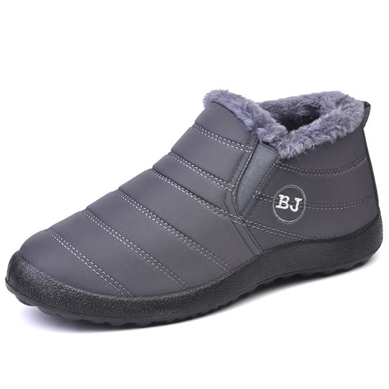 Women’s Fur Snow Boots – Waterproof Slip-On Ankle Shoes The Clothing Company Sydney