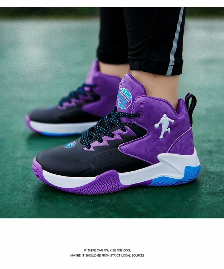 Kids Basketball Shoes – Breathable Non-Slip Sneakers The Clothing Company Sydney