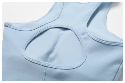 Women's Sport Bras Gym High Intensity  Running Yoga Beautiful Back Dry Bras Shockproof Rib Workout Bra Seamless Fitness Top The Clothing Company Sydney