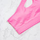 Womens One Shoulder Sports Bras Yoga Top Vest Yoga Gym Outdoor Sport Running Fitness Underwear The Clothing Company Sydney