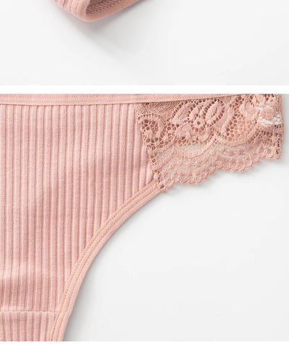 3 Pack Cotton Mix Antibacterial Women's Panties G-string Quick Drying Soft Underwear Breathable Panty The Clothing Company Sydney