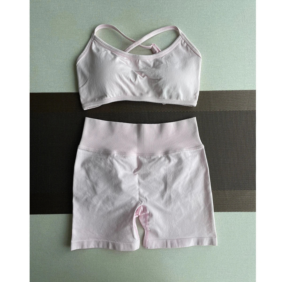 Solid Seamless Half Pants Women Soft  Fitness Outfits Yoga Gym Running Bike Wear Bicycle Skorts The Clothing Company Sydney