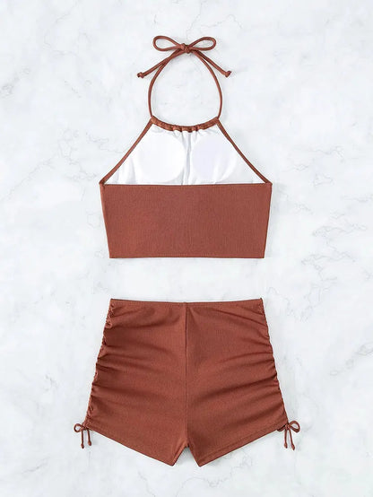 Summer Black Swimsuits Tankini Sets Swimwear Sports Beach Wear Two-Piece Bathing Suits Pool Women's Swimming Suits The Clothing Company Sydney