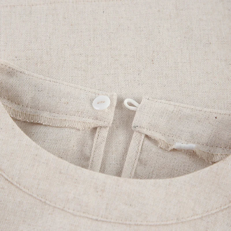 Spring Summer Holiday Linen Pant Set Crop Tops Solid Outfits 2 Two Piece Matching Outfit Set For Women - The Clothing Company Sydney