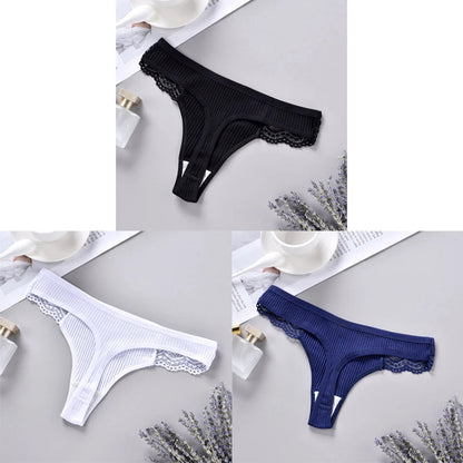 3 Pack Cotton Mix Antibacterial Women's Panties G-string Quick Drying Soft Underwear Breathable Panty The Clothing Company Sydney