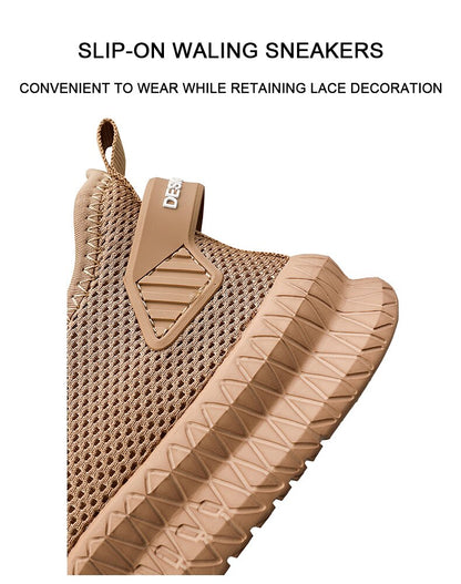 Men Shoes Breathable Mesh Running Shoes Slip On Walking Sneakers The Clothing Company Sydney