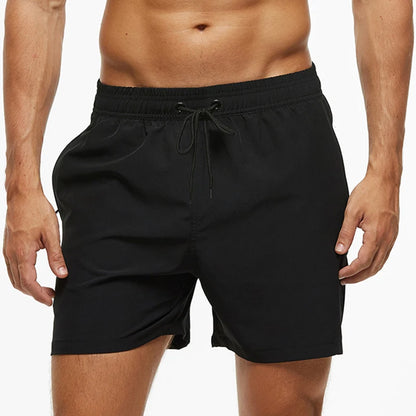 Men's Stretch Swim Trunks Quick Dry Beach Shorts With Zipper Pockets and Mesh Lining The Clothing Company Sydney