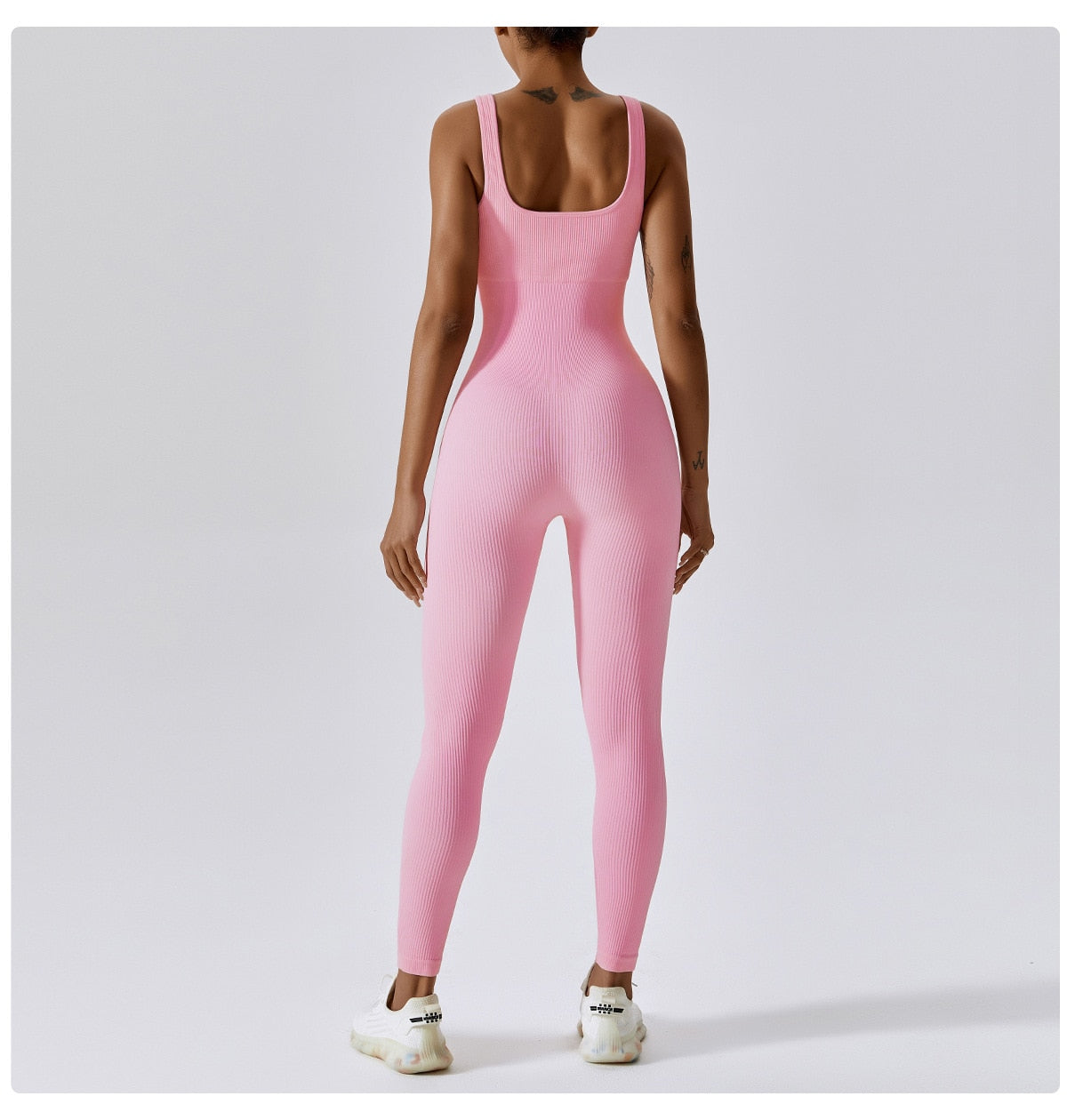 Spring Seamless One-Piece Yoga Clothes Sportswear Women's Gym Push Up Workout Clothes Fitness Sports Stretch Bodysuit Yoga Suit The Clothing Company Sydney