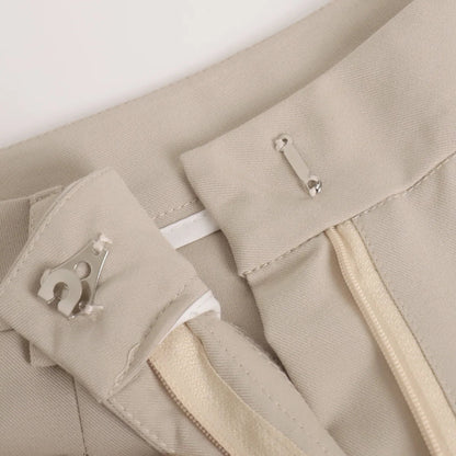 Classic Formal Straight Leg Pants Spring Summer Women's Versatile Casual Wear Loose Fit Wide Leg Pants The Clothing Company Sydney