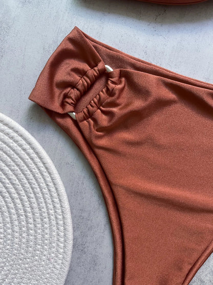 2 Piece Bandeau Bikini Push Up Swimsuit Swimwear Brazilian Bikini Set Thong Swim Suits Solid Beachwear The Clothing Company Sydney