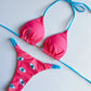2 Piece Halter Micro Bikini Thong Swimsuit Women's Swimwear Bandage Brazilian Bathing Suit - The Clothing Company Sydney