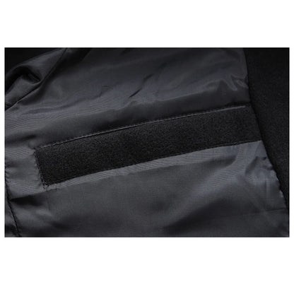 Single Breasted Lapel Long Coat Jacket Fashion Autumn Winter Casual Overcoat Plus Size Trench Men's Woolen Coats Solid Color - The Clothing Company Sydney