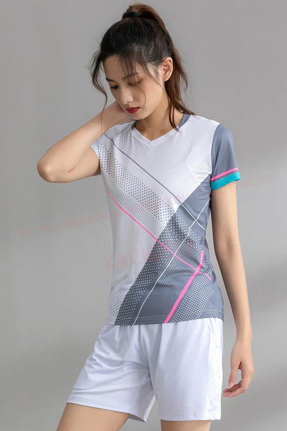 Women's Tennis Volleyball Badminton Golf Shirts Custom Table 3D Print Quick Dry Running Short Sleeve Polyester Yoga Training Gym Tee The Clothing Company Sydney