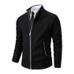 Men's Casual Stand Collar Sweater Zipper Cardigan The Clothing Company Sydney