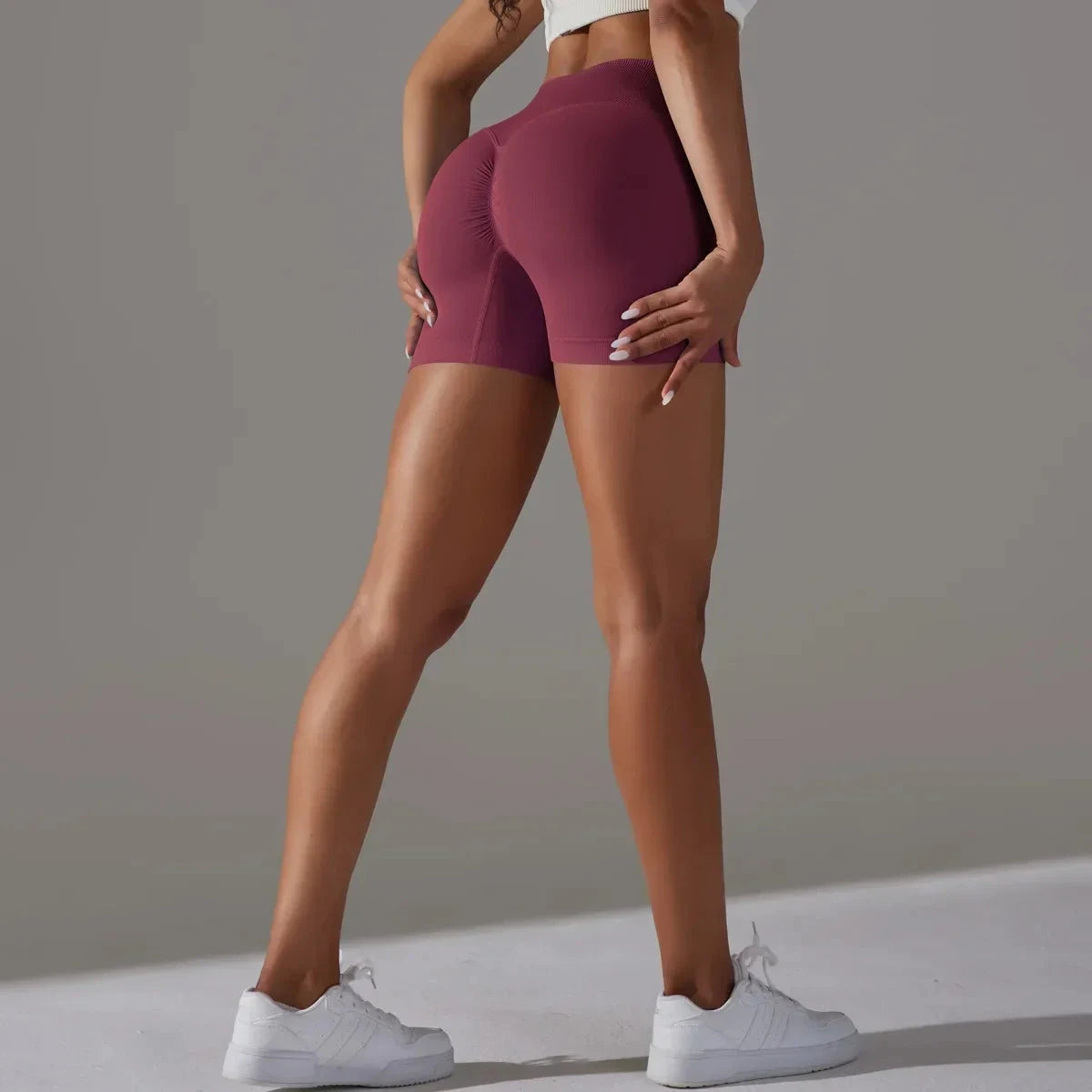 Women High Waist Workout Fitness Yoga Shorts Gym Push Up Yoga Leggings Scrunch Butt Seamless Sports Bike Shorts The Clothing Company Sydney