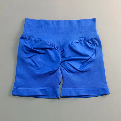Women's Impact Shorts 4.5'' Low Waist Seamless Yoga Shorts Scrunch Bum Gym Shorts Workout Biker Short Stretch Fitness Shorts The Clothing Company Sydney
