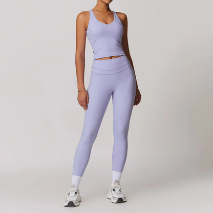 2 Piece Sportswear Women Yoga Set Gym Clothes Suits Fitness Set Tracksuits Sports Bra Gym Leggings - The Clothing Company Sydney