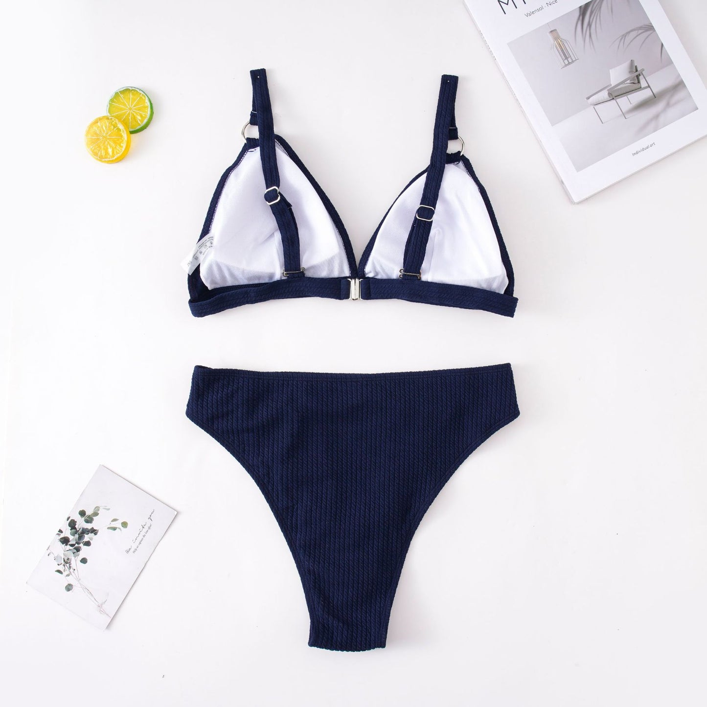 2 Piece Bikini Solid Plus Size Swimwear Two-Pieces Swimming Suit For Women Beach Brazilian Bathing Suits Bikini Set The Clothing Company Sydney