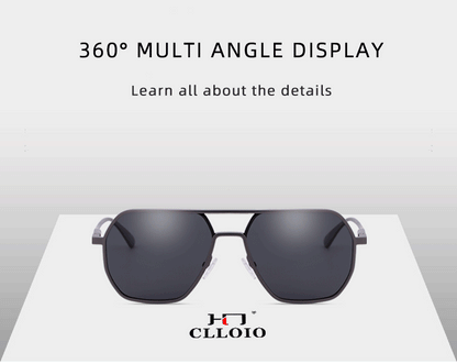 Fashion Aluminum Photochromic Sunglasses Men Women Polarised Sun Glasses Chameleon Anti-glare Driving Sunglasses - The Clothing Company Sydney