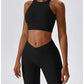 Women's Sport Bras Gym High Intensity  Running Yoga Beautiful Back Dry Bras Shockproof Rib Workout Bra Seamless Fitness Top The Clothing Company Sydney