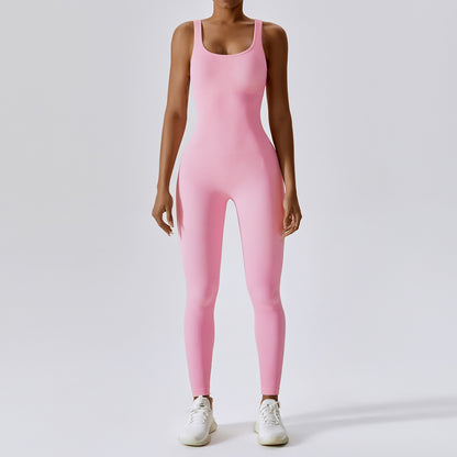 Spring Seamless One-Piece Yoga Clothes Sportswear Women's Gym Push Up Workout Clothes Fitness Sports Stretch Bodysuit Yoga Suit The Clothing Company Sydney