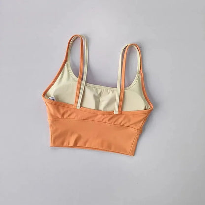 Shockproof Sports Bra Womens Slim Elastic Fitness Underwear  Gym Breathable Yoga Crop Top Sportswear The Clothing Company Sydney