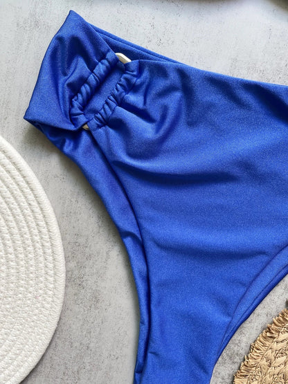 2 Piece Bandeau Bikini Push Up Swimsuit Swimwear Brazilian Bikini Set Thong Swim Suits Solid Beachwear The Clothing Company Sydney