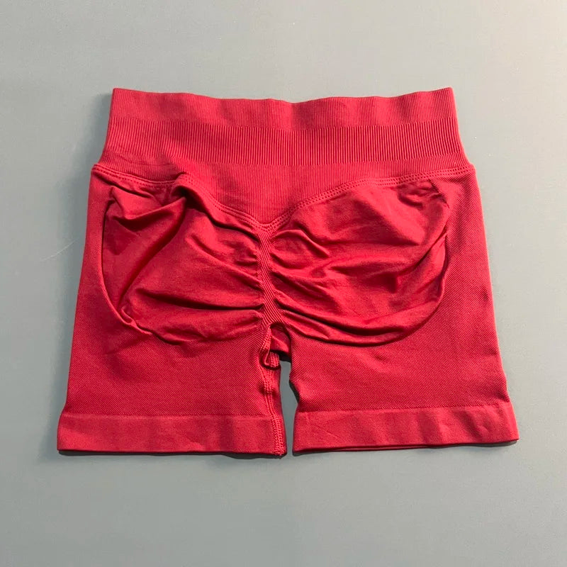 Women's Impact Shorts 4.5'' Low Waist Seamless Yoga Shorts Scrunch Bum Gym Shorts Workout Biker Short Stretch Fitness Shorts The Clothing Company Sydney