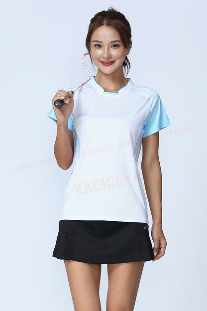 Women's Sports Tennis Shirts Quick Dry Breathable Golf Short Sleeve Outdoor Running Fitness Training Volleyball Badminton Table TennisJerseys The Clothing Company Sydney