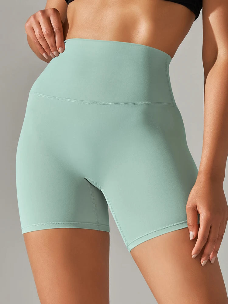 Women's Sports Short Yoga Legging Shorts Squat Proof High Waist Fitness Tight Shorts Quick Drying Cycling Workout Gym Shorts The Clothing Company Sydney