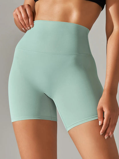 Women's Sports Short Yoga Legging Shorts Squat Proof High Waist Fitness Tight Shorts Quick Drying Cycling Workout Gym Shorts The Clothing Company Sydney