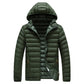 Mens Hooded Casual Puffer Down Jacket The Clothing Company Sydney
