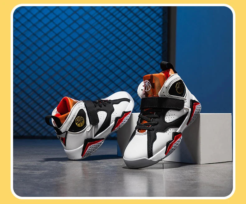Boys’ Basketball Shoes – Non-Slip Outdoor Sports Sneakers The Clothing Company Sydney