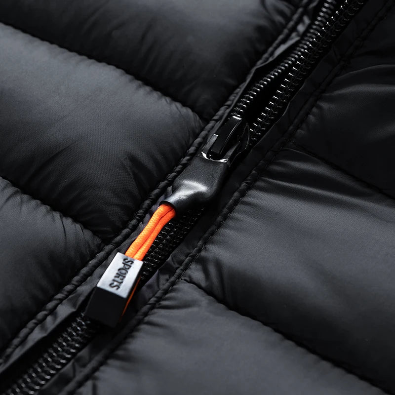 Mens Hooded Casual Puffer Down Jacket The Clothing Company Sydney