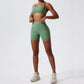 Yoga Clothing Push Up Gym Shorts Womens High Waist Sports Leggings Workout Cycling Shorts