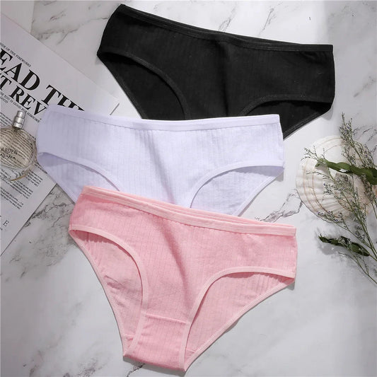 9 Pack Cotton Panties Women Underwear Striped Panty Female Soft Lingerie Briefs Underpant Intimates Set The Clothing Company Sydney