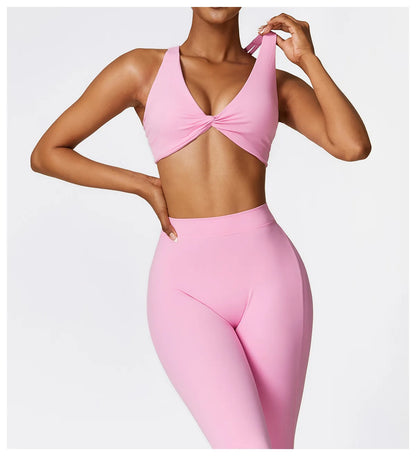 Women's Gym Yoga Pants Rear V-Shaped Peach Fitness High Waist Long Pants Women Hip Push UP Women's Flared Pants - The Clothing Company Sydney