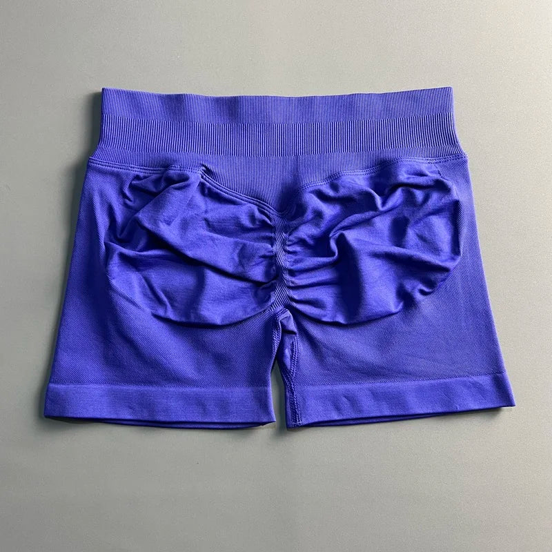 Women's Impact Shorts 4.5'' Low Waist Seamless Yoga Shorts Scrunch Bum Gym Shorts Workout Biker Short Stretch Fitness Shorts The Clothing Company Sydney