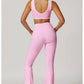 2 Piece Yoga Set Women's Workout Outfits Fitness Sportswear Gym Tracksuit High Waist Leggings Sports Bra Athletic Wear The Clothing Company Sydney