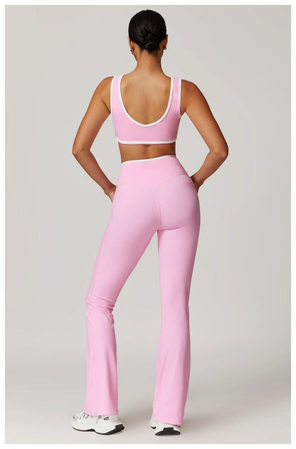 2 Piece Yoga Set Women's Workout Outfits Fitness Sportswear Gym Tracksuit High Waist Leggings Sports Bra Athletic Wear The Clothing Company Sydney