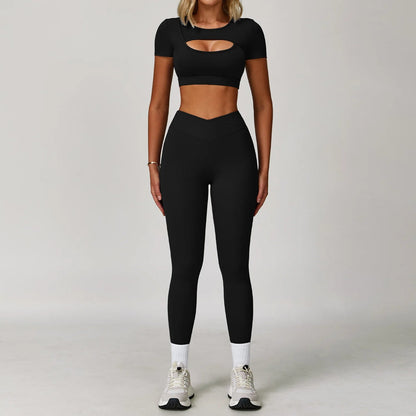 2 Piece Women's Sportswear Yoga Gym Clothes Workout Outfits Yoga Suits Tracksuits Fitness Set Sports Bra Running Gym Leggings The Clothing Company Sydney