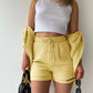 Summer Women's Suit Short Sets Outfits Suit Two Piece Button Up Matching Outfit Set - The Clothing Company Sydney