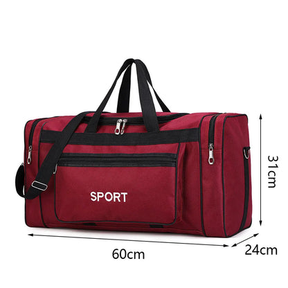 Large Capacity Sports Fitness Cricket Soccer Basketball Football Multifunction Travel Training Shoulder Duffle Bag - The Clothing Company Sydney