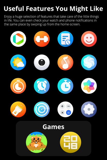 P81 Smart Watch Ultra 1.9 inch Screen 24H Health Monitor 100+ Sports Modes Bluetooth Smartwatch Men Women - The Clothing Company Sydney